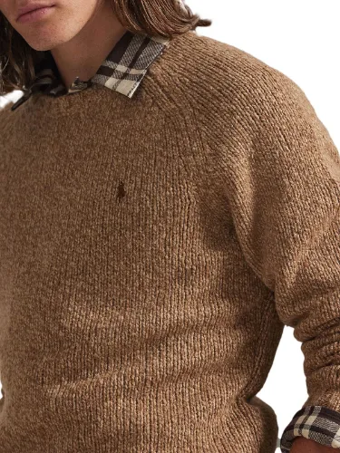 Picture of Polo Ralph Lauren | Lssaddlecn Long Sleeve Pullover