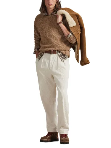 Picture of Polo Ralph Lauren | Lssaddlecn Long Sleeve Pullover