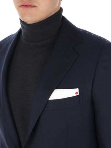 Picture of KITON | Men's Single-Breasted Cashmere Blazer Jacket