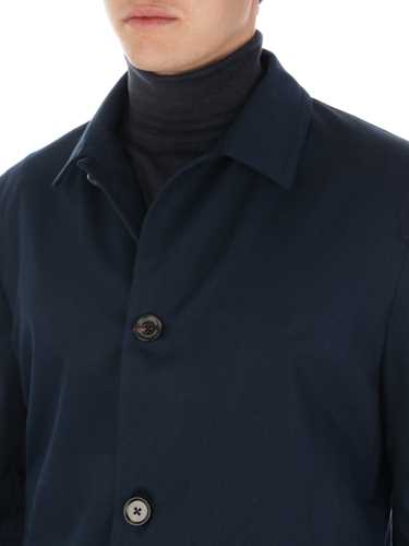 Picture of AQUASCUTUM | Men's Duster Cotton Raincoat