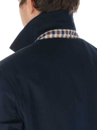 Picture of AQUASCUTUM | Men's Duster Cotton Raincoat