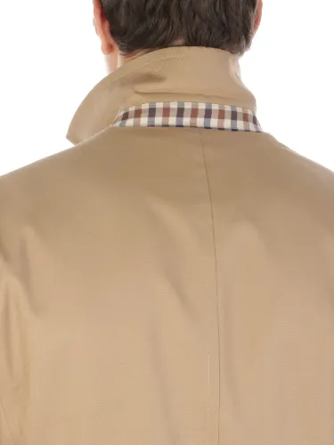 Picture of AQUASCUTUM | Men's Duster Cotton Raincoat