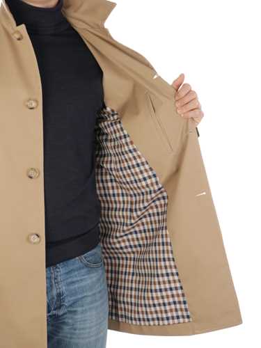 Immagine di AQUASCUTUM | Impermeabile Uomo Duster in Cotone