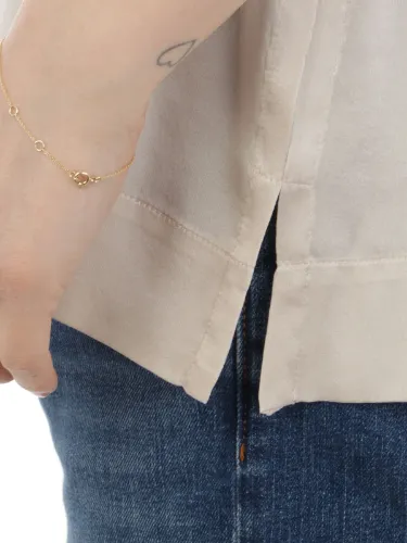 Immagine di ROSSOPURO | T-Shirt Donna in Seta