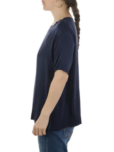 Picture of ROSSOPURO | Women's Silk T-Shirt