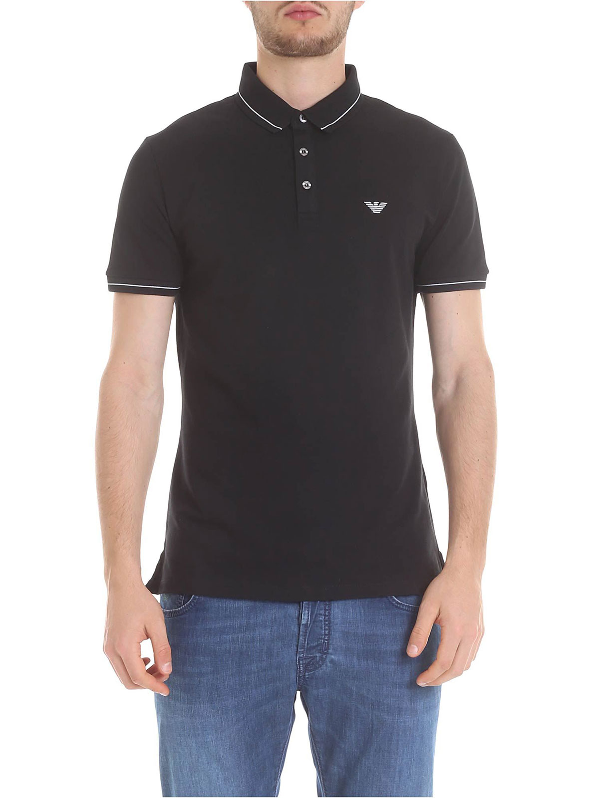 emporio armani men's polo shirt