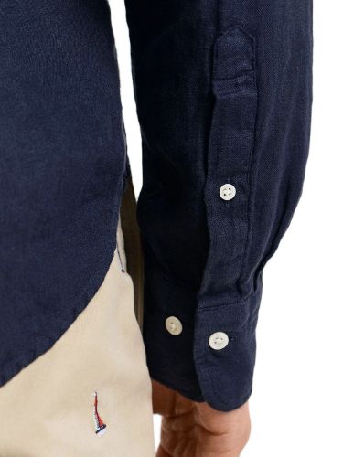 Picture of Gant | Reg Gmnt Dyed Linen Shirt