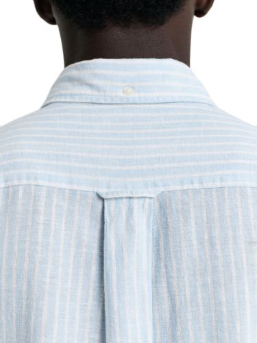 Picture of Gant | Reg Cotton Linen Stripe Shirt