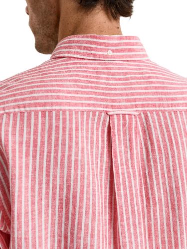 Picture of Gant | Reg Cotton Linen Stripe Shirt