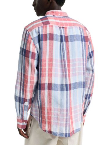 Picture of Gant | Reg Linen Madras Shirt