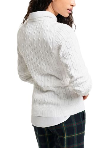 Picture of Gant | Stretch Cotton Cable C-Neck