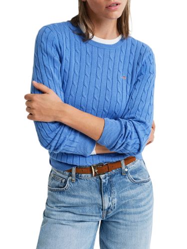 Picture of Gant | Stretch Cotton Cable C-Neck