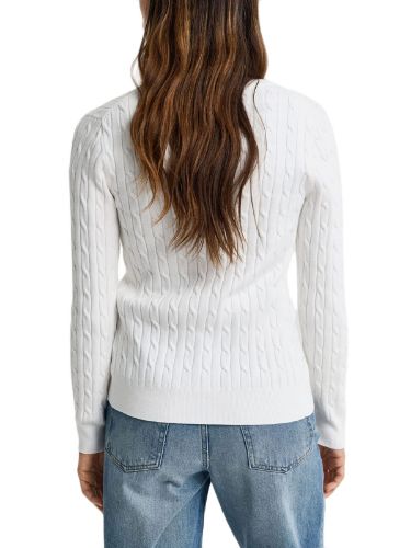 Picture of Gant | Stretch Cotton Cable Cardigan