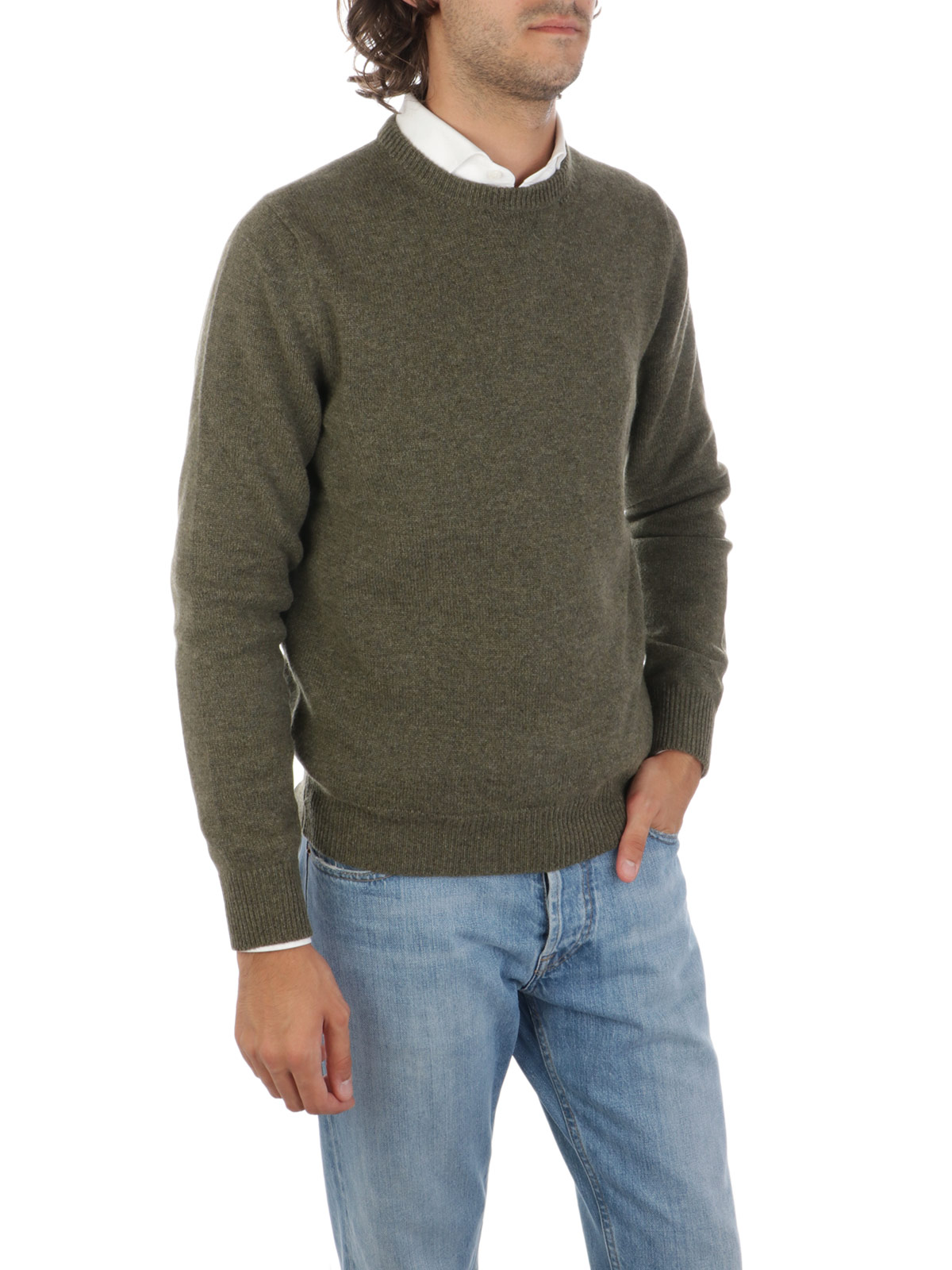 Picture of MALO | Men's Cashmere Roundneck Sweater