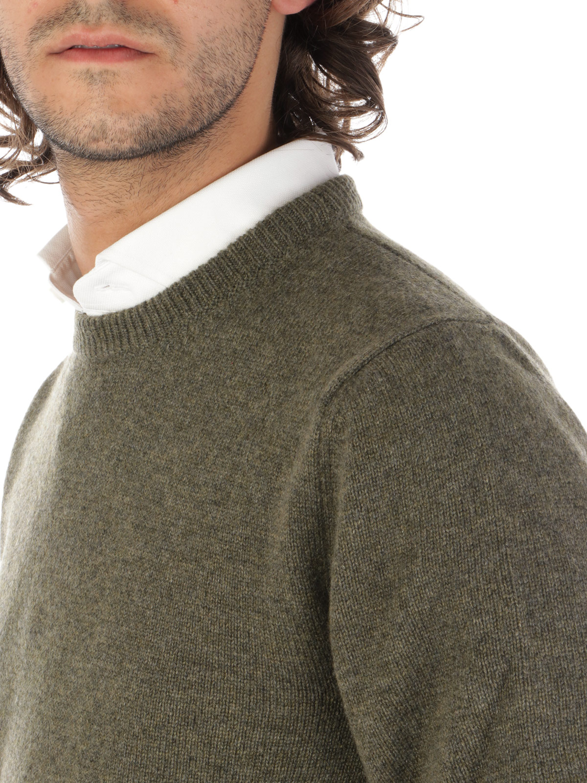 Picture of MALO | Men's Cashmere Roundneck Sweater