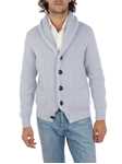 Picture of MAGAZZINO RICAMBI | Men's Cashmere and Wool Shawl Cardigan