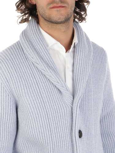 Immagine di MAGAZZINO RICAMBI | Cardigan Sciallato Uomo in Lana e Cashmere