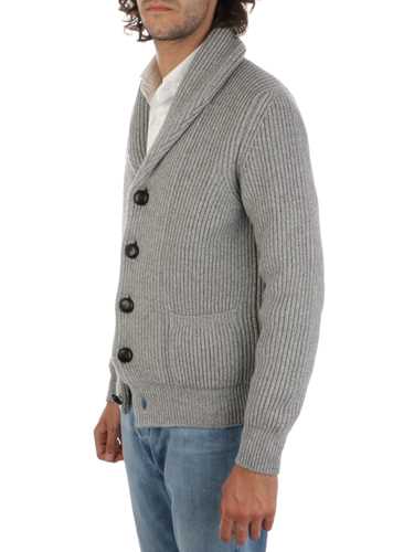 Immagine di MAGAZZINO RICAMBI | Cardigan Sciallato Uomo in Lana e Cashmere