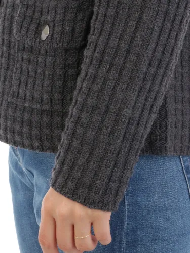 Picture of 7.1 SETTEPUNTOUNO | Women's Bouclè Knitted Wool Sweater