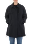 Picture of ASPESI | Women's Scarlett Double-Breasted Cotton Coat