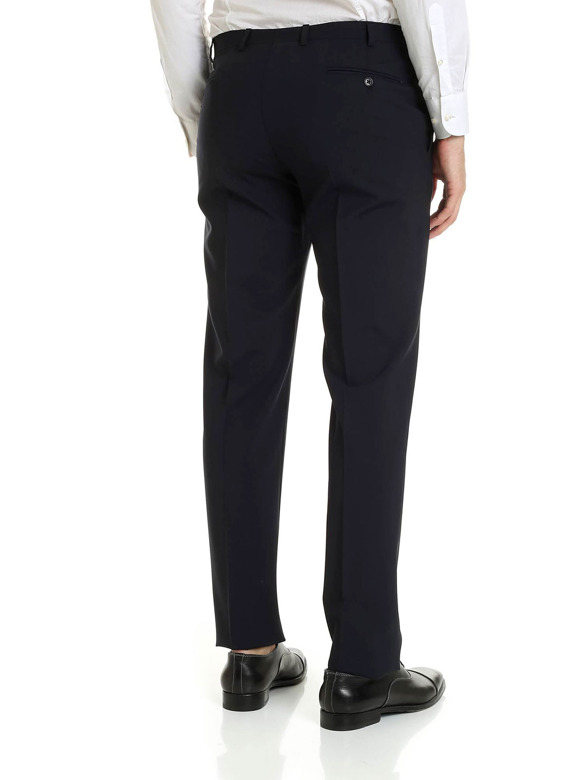 Cotton doublejersey trousers  GIORGIO ARMANI Man