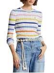 Immagine di POLO RALPH LAUREN | Pullover Donna Treccia a Righe