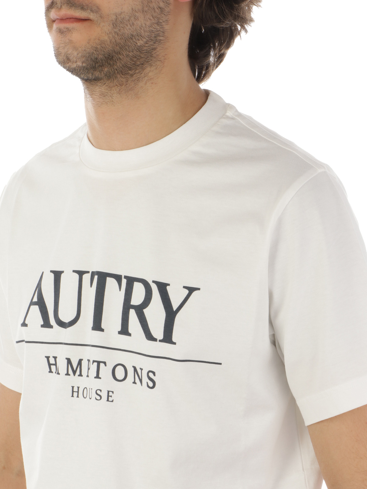 Horsin' Around T-Shirt Uomo - Bianca, 100% Cotone, Stampa Di Qualità, Vestibilità Comoda
