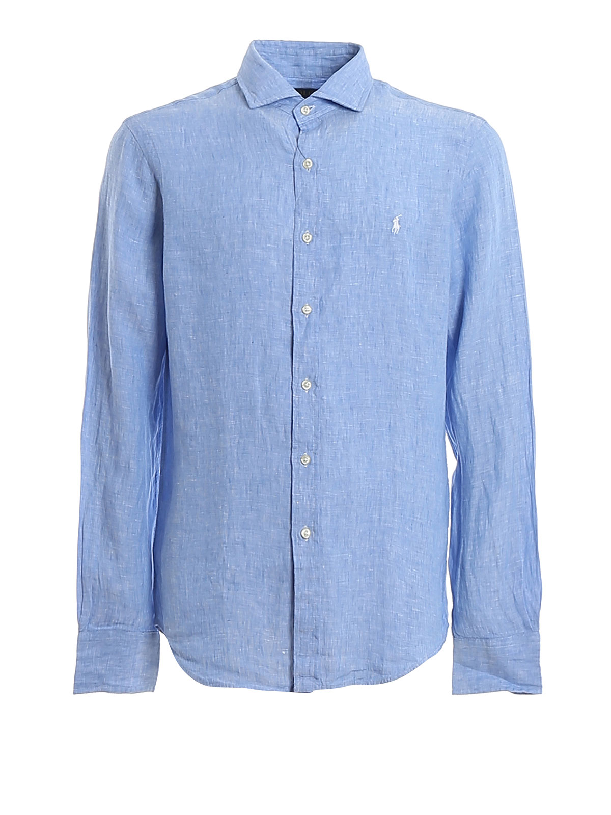 mens linen polo