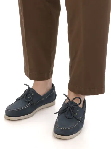 Immagine di BRIGLIA 1949 | Pantaloni Donna a Ovetto in Cotone Stretch