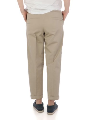 Immagine di BRIGLIA 1949 | Pantaloni Donna a Ovetto in Cotone Stretch