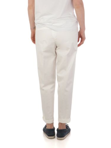 Immagine di BRIGLIA 1949 | Pantaloni Donna a Ovetto in Cotone Stretch