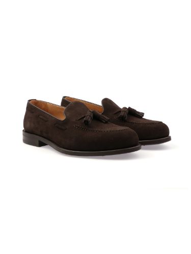 Immagine di BERWICK 1707 | Mocassino Uomo in Suede con Nappine