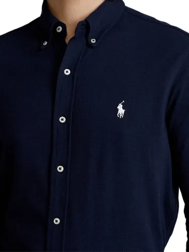 Picture of POLO RALPH LAUREN | Men's Piqué Cotton Shirt