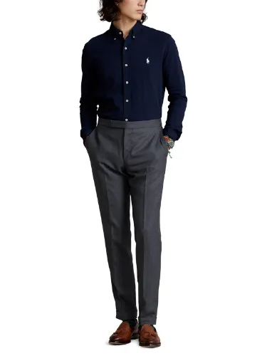 Picture of POLO RALPH LAUREN | Men's Piqué Cotton Shirt