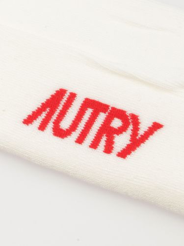 Picture of AUTRY | Men's Logo and Flag Cotton Socks