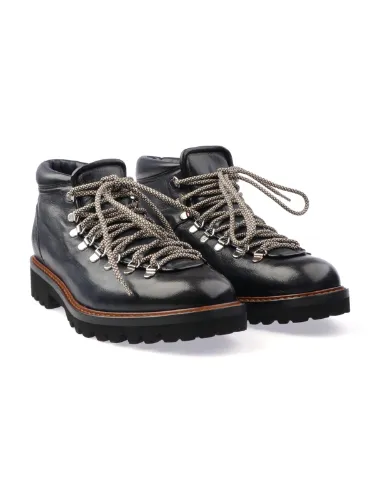 Picture of BOTTI | Men's Bufalo Tic Leather Ankle Boots