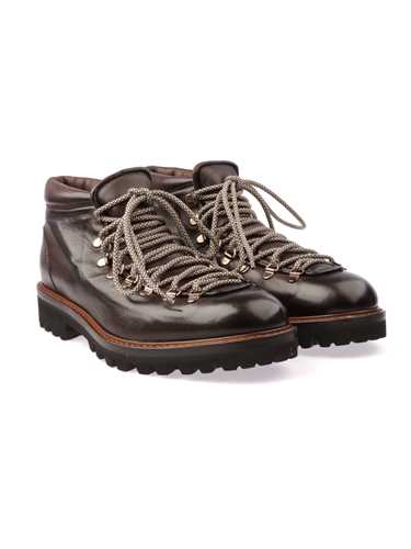 Picture of BOTTI | Men's Bufalo Tic Leather Ankle Boots