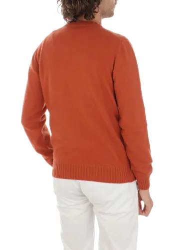 Picture of MAGAZZINO RICAMBI | Men's Felted Cashmere Roundneck Sweater