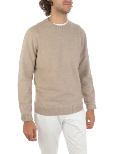 Picture of MAGAZZINO RICAMBI | Men's Felted Iconico Crewneck in Cashmere