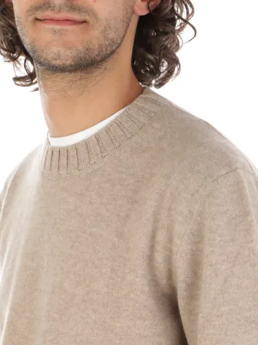 Picture of MAGAZZINO RICAMBI | Men's Felted Iconico Crewneck in Cashmere