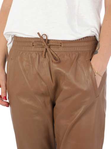Picture of OAKWOOD | Women's Gift Leather Jogpants