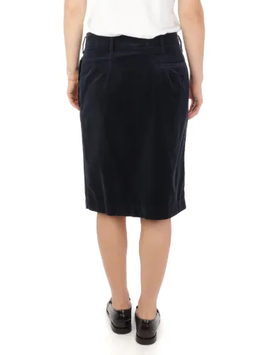 Picture of ASPESI | Women's Cotton Velvet Skirt