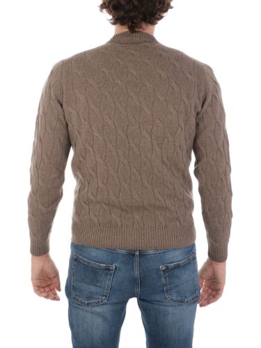 Immagine di FILIPPO DE LAURENTIIS | Maglia Uomo in Lana e Cashmere a Treccia