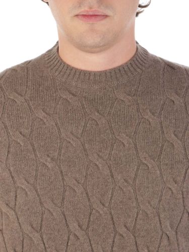Immagine di FILIPPO DE LAURENTIIS | Maglia Uomo in Lana e Cashmere a Treccia