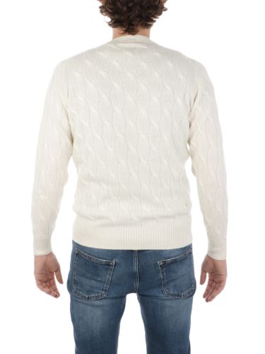Immagine di FILIPPO DE LAURENTIIS | Maglia Uomo in Lana e Cashmere a Treccia