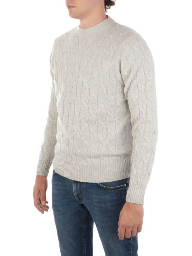 Immagine di FILIPPO DE LAURENTIIS | Maglia Uomo in Lana e Cashmere a Treccia