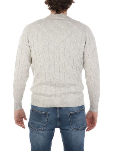 Immagine di FILIPPO DE LAURENTIIS | Maglia Uomo in Lana e Cashmere a Treccia