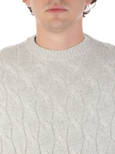 Immagine di FILIPPO DE LAURENTIIS | Maglia Uomo in Lana e Cashmere a Treccia