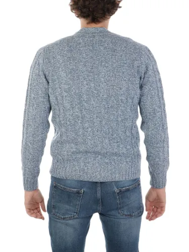 Immagine di FILIPPO DE LAURENTIIS | Cardigan Uomo in Lana a Treccia