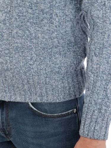 Immagine di FILIPPO DE LAURENTIIS | Cardigan Uomo in Lana a Treccia